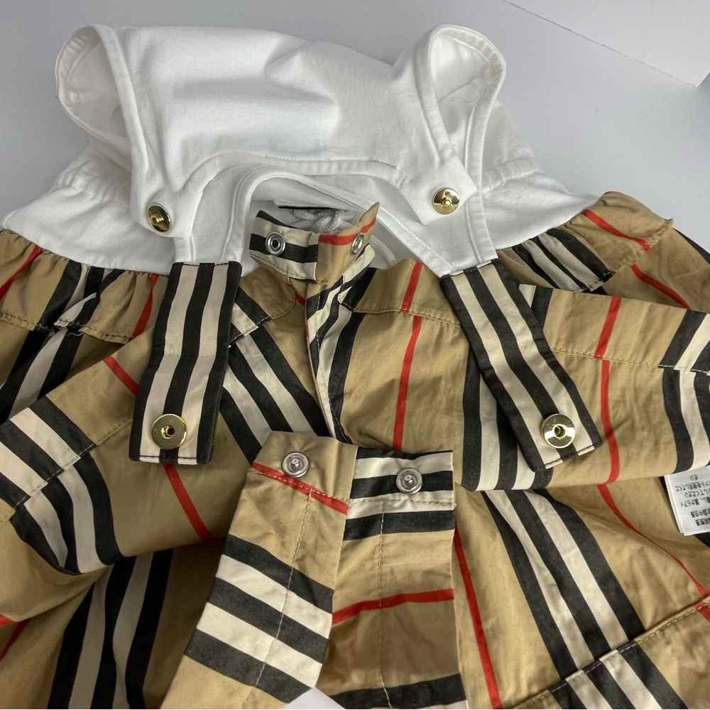 Burberry London Girls Iconic TB Rhonda Romper 2T - Picture 9 of 16